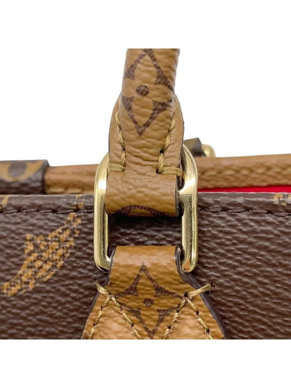 Louis Vuitton Monogram Reverse On The Go BB 2-Way Shoulder Bag